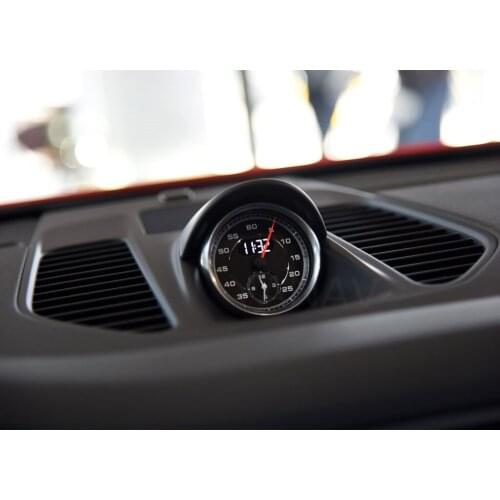 Car Stopwatch For Porsche 911 2013-2019 Car Interior Dashboard Stopwatch Decoration Clock Compass
