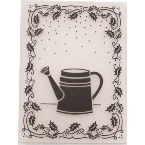 Spray Bottle Embossing Folders Rectangular Lace Frame for Scrapbook Folder for Scrapbook DIY Album Card Tool Plastic Template