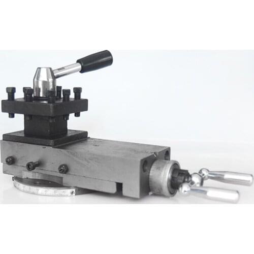 BV20 Tool Holder Mini Lathe Accessories Lathe Metal Tool Holder Assembly Small Carriage Tool Holder,Width: 70mm Stroke: 80mm