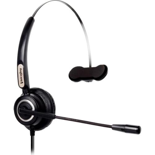 VoiceJoy Headset RJ9/RJ10 with microphone For AVAYA 1603 1608 1616 9608 9610 9620 9640 9650 Phone Yealink T21 T22 T26, etc