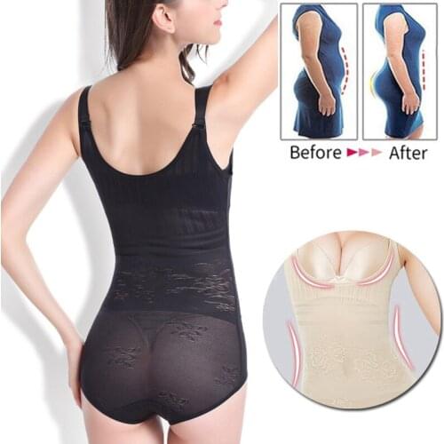 Body Shaper Waist Trainer Pulling Corset Slimming Belly Women Buttocks Lifter Corrective Underwear Bodysuits Shapewear Women