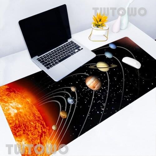 Solar System Mouse Mat Mousepad Large Desktop Mouse Pad Mouse Mat MousePad Desk Mat Non-slip Laptop HD New Office Carpet