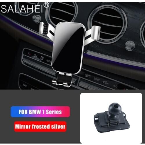 Cool Mobile Phone Holder For BMW 7 Series 2016 2017 2018 2019 Interior For Air Vent Mount Cell In Dashboard Installation Clip