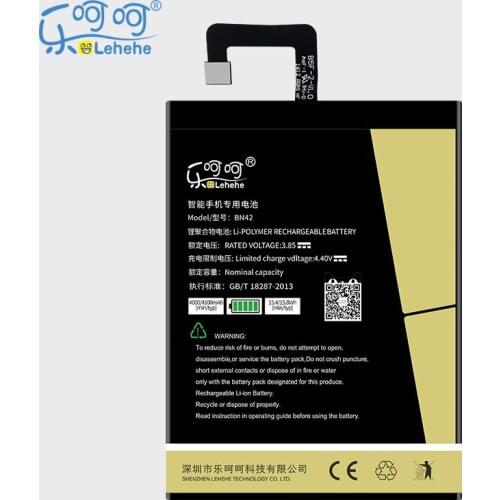 LEHEHE Battery for Xiaomi Redmi 4 2G RAM 16G ROM Edition BN42 4000mAh Smartphone Replacement Battery with Tools Gifts