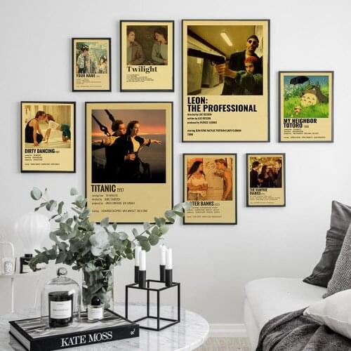 Love Movie Vintage Posters Classic TV Series Art Prints Canvas Painting Wall High Quality Decor Picture For Bedroom Home Decor