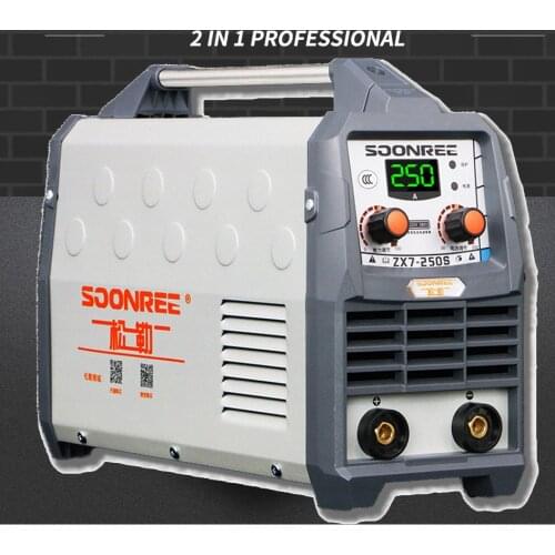 Reliable Tig Welder 220V Power WS-200A 250A Pulse Tig Arc 2 In 1 Professional Tig Argon Gas Welding Tig Welding Machine