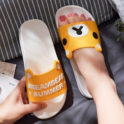 Couple bathroom slippers household mens and womens PVC indoor anti-skid universal home shoes men slippers shoes for men