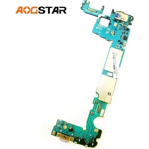 Original Unlocked With Chips Mainboard For SAMSUNG Galaxy A7 2018 A730 A730F A8+ A730F/DS LTE Motherboard Flex Cable Logic Board