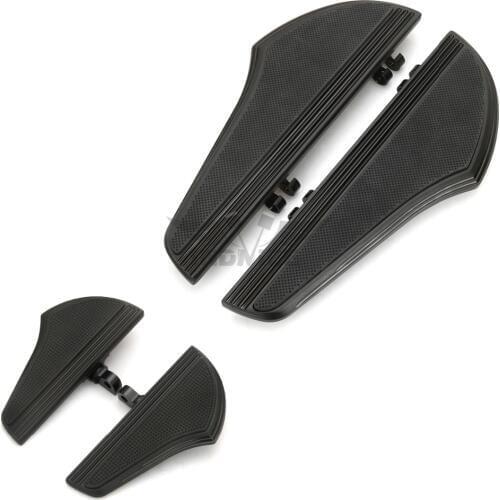 Defiance Rider Footboards for harley street glide flhx flhr passenger pegs fltr for harley Special FLHRXS floorboards 1980-2020