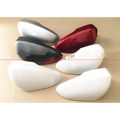 QDAEROHIVE Side Mirror Covers Caps chrome door mirror cover high quality ABS car styling for ford Mondeo 2013-2018