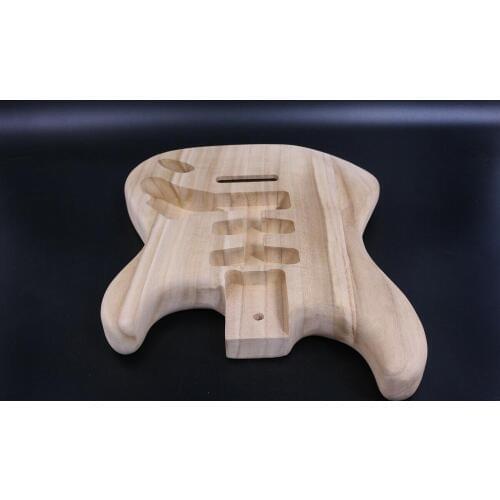 SSH Electric Guitar Body paulownia wood Hand-made Unfinished Fit Electric Guitar Project