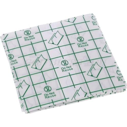 20Pcs/Lot 8*8cm Waterproof Tape Plaster Fixation Tape Breathable Antiallergic Drop Shipping