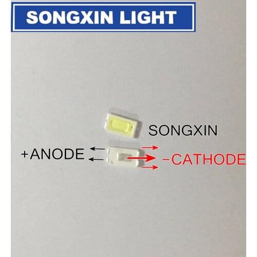 200pcs Maintenance led LCD TV TV backlight lights with lights tube light source For Seoul 5630 SMD lamp beads accessories