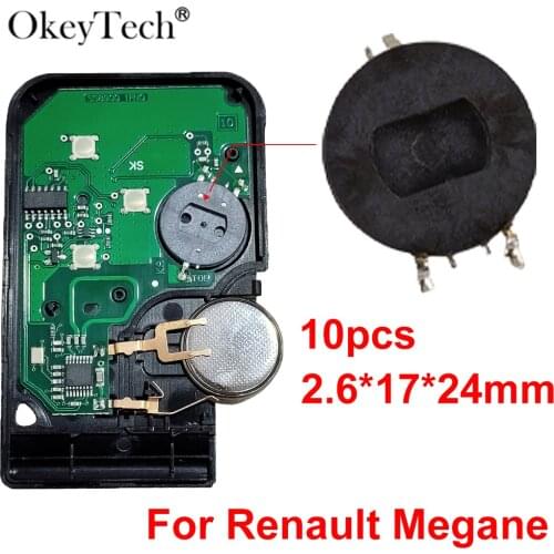 5pcs/lot Original Repair Inductance Transformer Coil For Renault Megane Smart Card 2.6*17*24mm For Remote Car Key Case