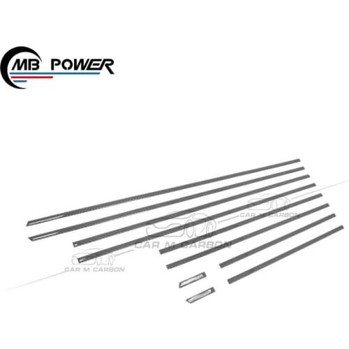 G CLASS carbon fiber side molding trims kit fit for CF steel G CLASS w464 G63 G500 G350D carbon fiber side molding trims