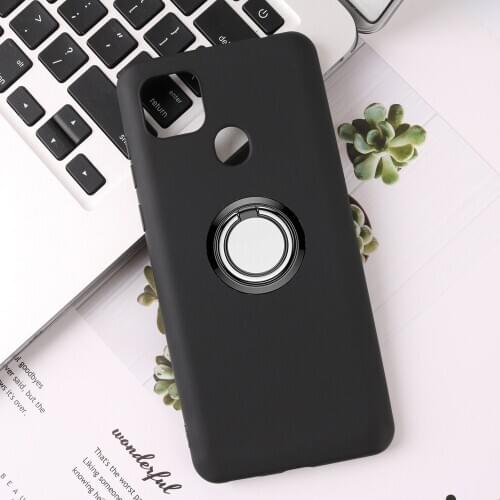 For ZTE Blade 20 smart Back Ring Holder Bracket Phone Case Cover Phone TPU Soft Silicone Cases for ZTE Blade20 smart 20smart