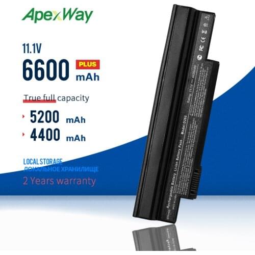 11.1v Black battery for Acer Aspire one 532h 532G UM09H31 UM09H36 UM09H41 UM09G31 UM09G31 UM09H56 UM09H70 UM09H73 UM09H75