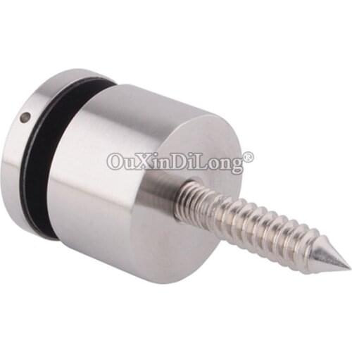 Customize 100PCS 316 Stainless Steel 38mm Dia 30mm Body Standoff Stand off Pin Bolt Anchor Glass Handrail Screws GF528