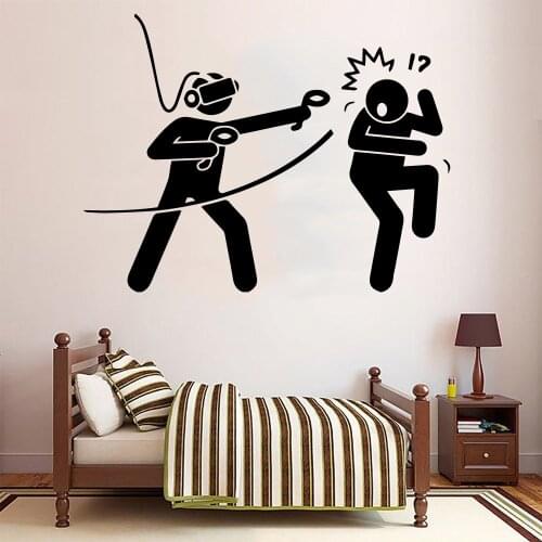 Beauty Game Pvc Wall Decals Home Decor For Living Room Kids Room Wall Art MURAL Drop Shipping