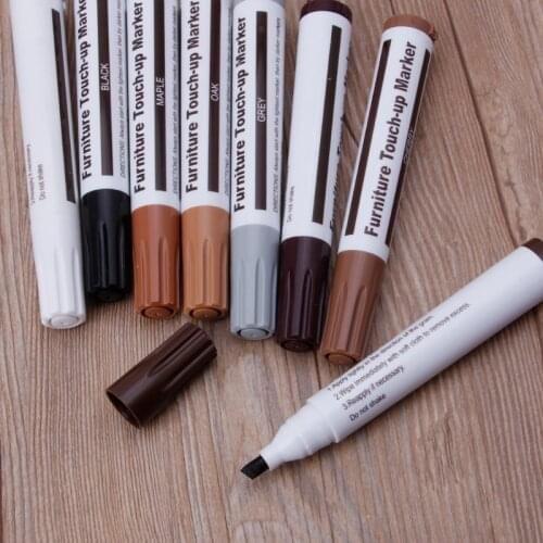 Furniture Markers Touch Up 21Pcs Marker Wax Stick with Sharpener Funiture Repair B0KB