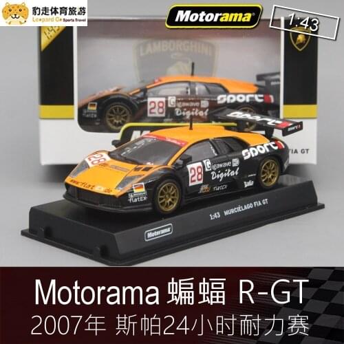 Motorama 1:43 Lamborgini Murcielago R-GT #28 2007 SPA Collection die-cast alloy car models