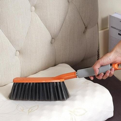 Washable Cleaner Brush Dusting Brush High Toughness Wear Resistant Plastic Handheld Broom Cleaning Brush for Home