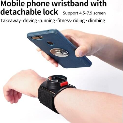 Running Mobile Phone ArmbandsOutdoor Fitness Cycling Navigation Bracket Iphone Samsung Sports Equipment Universal Wrist Strap