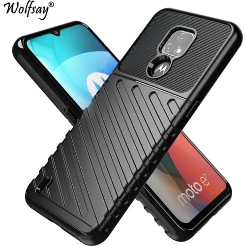 Rugged Fiber Shield Cover For Motorola Moto E7 2020 Case Anti-knock Full Cover Case For Motorola Moto E7 Case For Moto E7 Plus