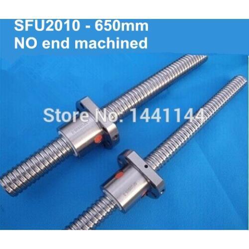 SFU2010 -650mm ballscrew with ball nut for CNC parts