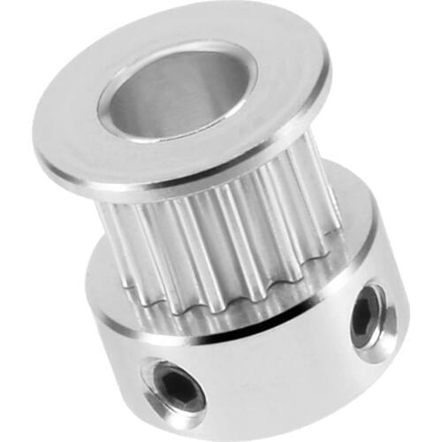 Time Belt Pulley, 5mm Bore 16 Teeth 3D Printer Synchronous Timing Belt Pulley Gear Sprocket