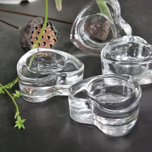 Glass Votive Candle Holders Clear Tealight Candle Holder for Wedding Centerpieces and Home Decor