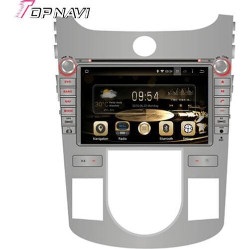 Topnavi Octa Core 4GB Android 6.0 Car Video Player for KIA CERATO Manual Air-Conditioner version/FORTE Manual Air-Conditioner