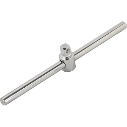 Ratchet Drive 1/4 1/2" Drive Socket Wrench Extension Slide Bar T-handle Socket Extension Connection Socket Wrench Slide Bar