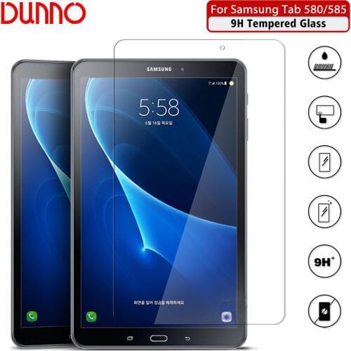 Tempered Glass Protective Film For 2016 Samsung Galaxy Tab A 10.1 SM-T580 T585 T587 Screen Protector Glass Screen Protection