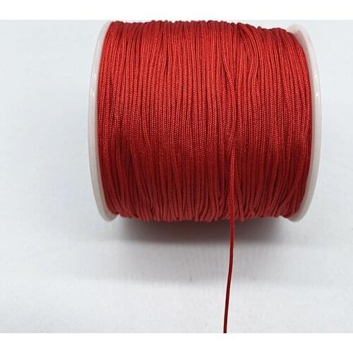 10meters 0.8mm Multicolor Nylon CordHand-woven bracelet necklace pendant rope Beading Thread for DIY Bracelets Jewelry Making#03