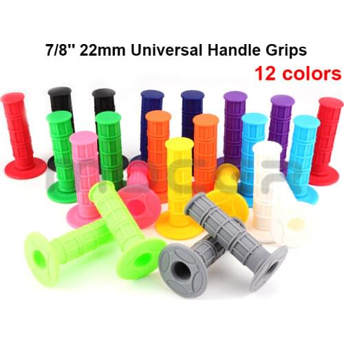 22mm/24mm Softest Handle bar Grips Rubber Gel Grips For Motorcycle Motocross Racing ATV Dirt Bike Off Road CRF YZF RMZ KLX