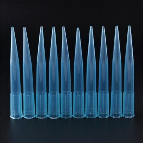 500pcs 1000ul 1ml Plastic Pipettor Tip Premium Microchemical Scientific Liquid Pipette Nozzle Tip Accessories Lab Supplies