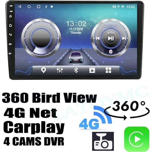 Car Audio Navigation Stereo Media Carplay DVR 360 Birdview Around 4G System For Chery A13 Very Celer Cristal For ZAZ Forza 315