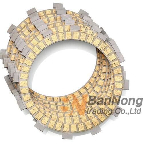 7 pcsFor KAWASAKI KLX250S KLX250 KLX 250 2006 2007 2009 2010 2012 2013 2014 2015 KLX250SF SF 2009 2010 Motorcycle Clutch Plates