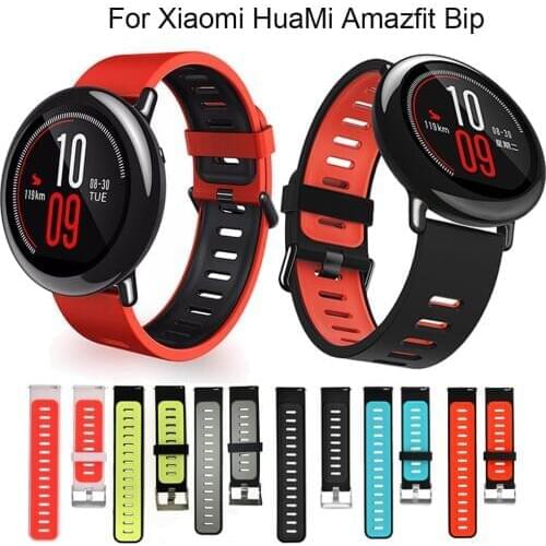 For Xiaomi Huami Amazfit Stratos 2 2S for Xiaomi Huami Amazfit PACe bracelet strap smart watch band 22mm Soft silicone Wristband