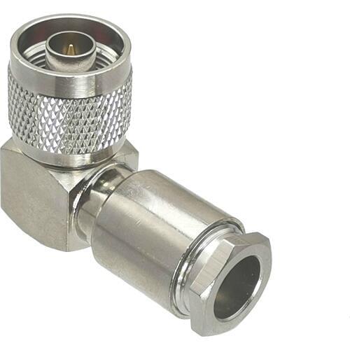 N male plug right angle clamp RG8 165 LMR400 7D-FB RF Coaxial connector