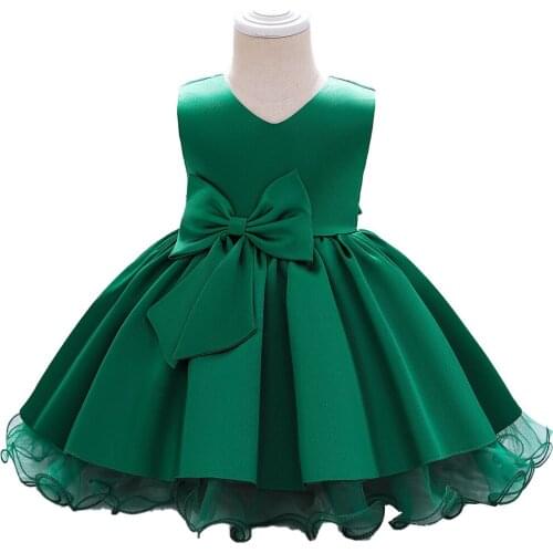 Baby Girl Dress Infant Baby Girls Dresses Ball Gown Tutu Princess Dress Sequin Bow Birthday Wedding Party Dress 1 2 3 4 5 Age