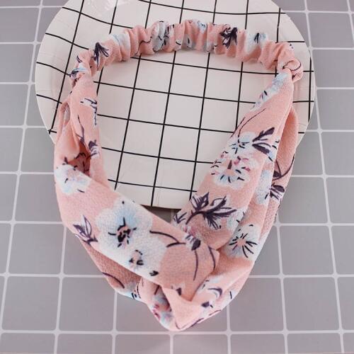 New Fashion Women Headbands Casual Summer Elasticity Headwear Casual Floral Turban Hair Accessories Beauty Hair Bands