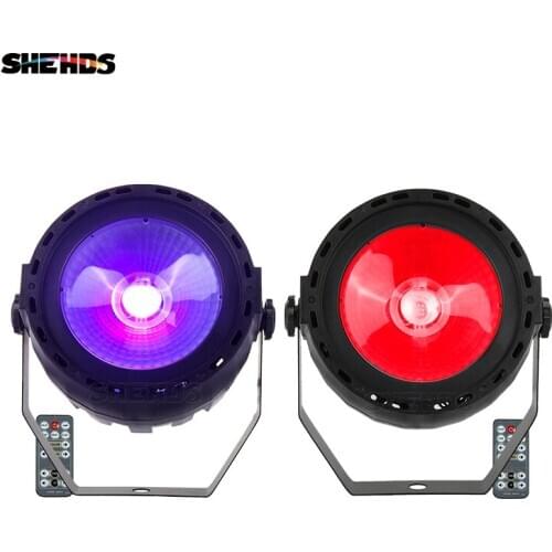 2/4pcs Wireless Remote Control 30W Violet/RGB LED COB Par Light Remote Control for KTV Party Bar DjDisco SHEHDS Stage Lighting