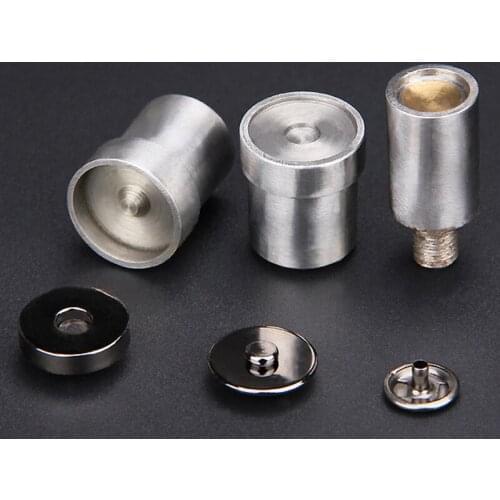 Hand press magnetic buckle mold with magnetic ram nail button mold eye button buckle machine mold