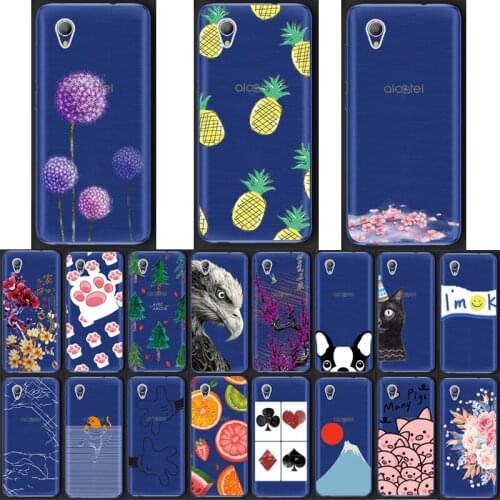 For Alcatel 1 5033 Silicone Bags Clear Soft TPU Phone Case For Vodafone Smart E9 Protector case for Funda Coque