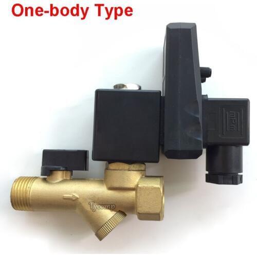 88290010-023 replacement air compressor auto drain valve with timer G1/2" (Voltage AC220V)suitable for Sullair compressor