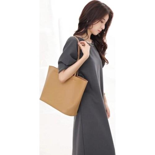 Shoulder Bags Women Simple Double Strap Female Handbags Fashion