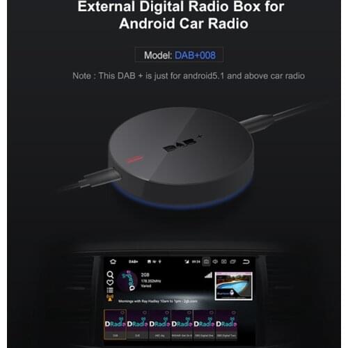 Universal Digital Audio Broadcasting Receiver Box 5V USB Port DAB Plus for Car Stereo Autoradio Android 7.0-10.0