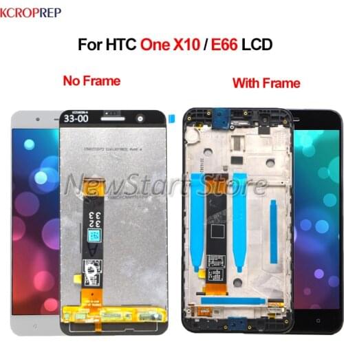 5.5" For HTC One X10 LCD Display Touch Screen Digitizer Assembly For HTC X10 For HTC E66 lcd 100% Tested Replacement Accessory